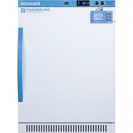 SUMMIT APPLIANCE DIV. Accucold ADA Vaccine Refrigerator, 24-3/8"W x 24-3/8 "D x 32.5"H, 6 CuFt, Solid Door, Wire Shelf ARS6PVDL2B